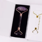 Amethyst Sawtooth Face Roller Natural Stone Crystal Massage Acupuncture Tool Health Beauty Neck Slimming Anti Wrinkle Cellulite