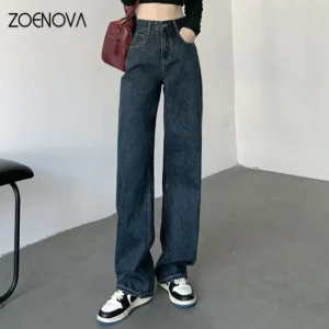 kf-S343e96c6589549509f6d371bedca9cadt-ZOENOVA-High-Waisted-Jeans-Y2K-Fashion-Women-Clothing-Blue-Black-Straight-Leg-Denim-Pants-Trousers-Mom