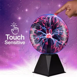 3inch Novelty Magic Glass Plasma Ball Light For Kids Birthday Gift Home Decoration Lighting