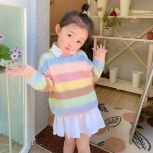 kf-S0ae7764892dc48b4a0c49863328dbcc7L-Mother-And-Daughter-Sweater-Mom-Baby-Girl-Matching-Family-Knitted-Jumper-Women-s-Sweaters-Fashion-Rainbow